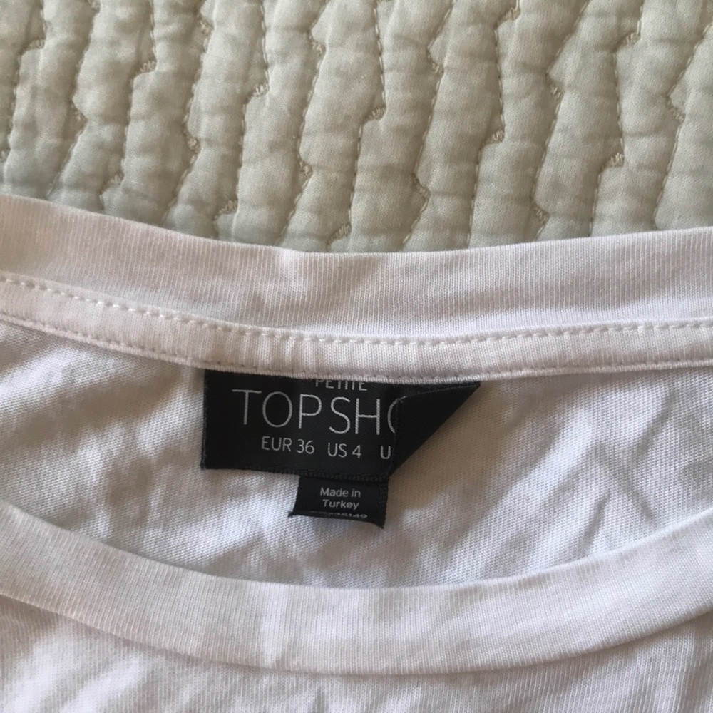 TOPSHOP White crop top - Picture 2 of 7
